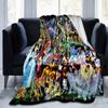 Mickey and Minnie Cartoon Blanket: Adorable, Warm, and Perfect for Home Decoration  Living Room, Travel, and All Seasons