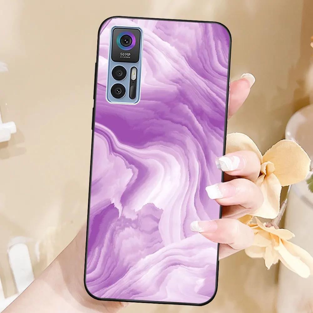 Case For TCL 30 5G Coque TCL 30 Plus TPU Soft Silicone Fashion Phone Funda For TCL 30 Plus Back Cover Case Luxury Capa Bumper