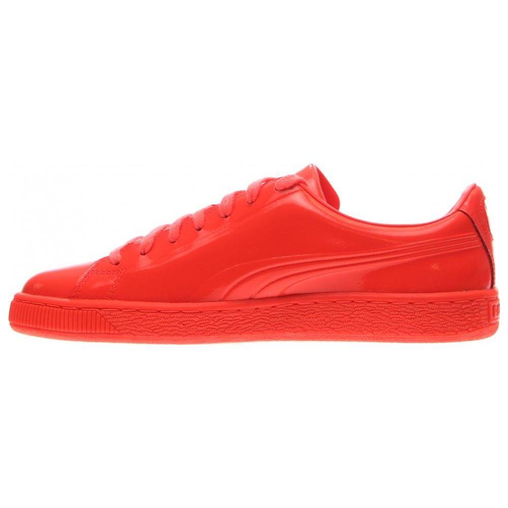

Puma Basket Classic Patent Emboss Red Blast Unisex Sneakers 362035-01 42