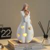 Exquisite Mother Hugging Daughter Statue Resin Mother's Day Gift  Mom Daughter