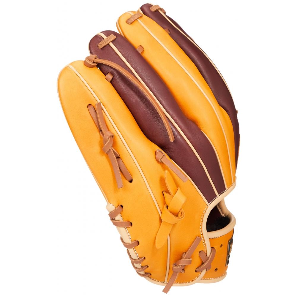 [Amazon.co.jp Limited] Guanto da baseball morbido ZETT (Guanto) Fine Play All-Round Oak Brown x Pastel Brown per attacco a destra BRGB35420Z
