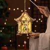 Cartoon Mid-Autumn Festival Lantern Wood Lantern DIY Material Package  Party Decoration