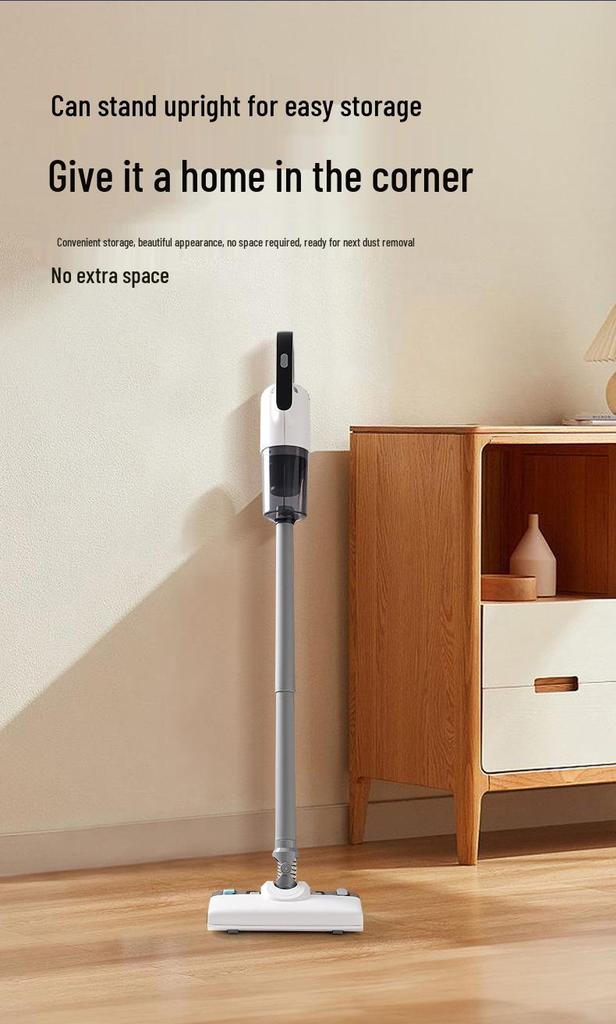 All-in-One Cordless Floor Scrubber & Vacuum Cleaner for Household Use