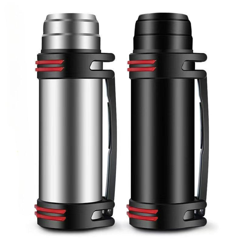 Large-capacity Thermos Pot 304 Stainless Steel Portable Outdoor Travel Pot Male Car Thermos Kettle Household Thermos Cup