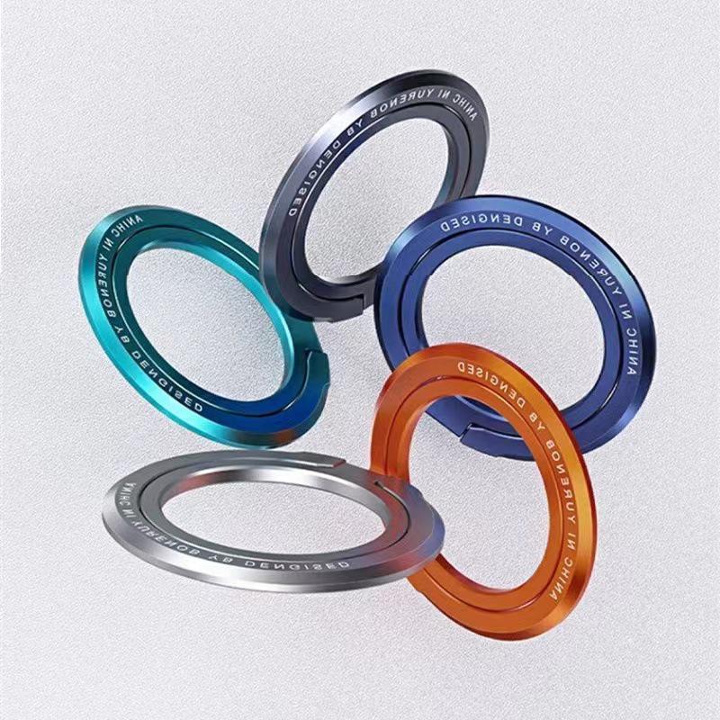 Magnetic MagSafe Metal Phone Stand with Paper Card Packaging