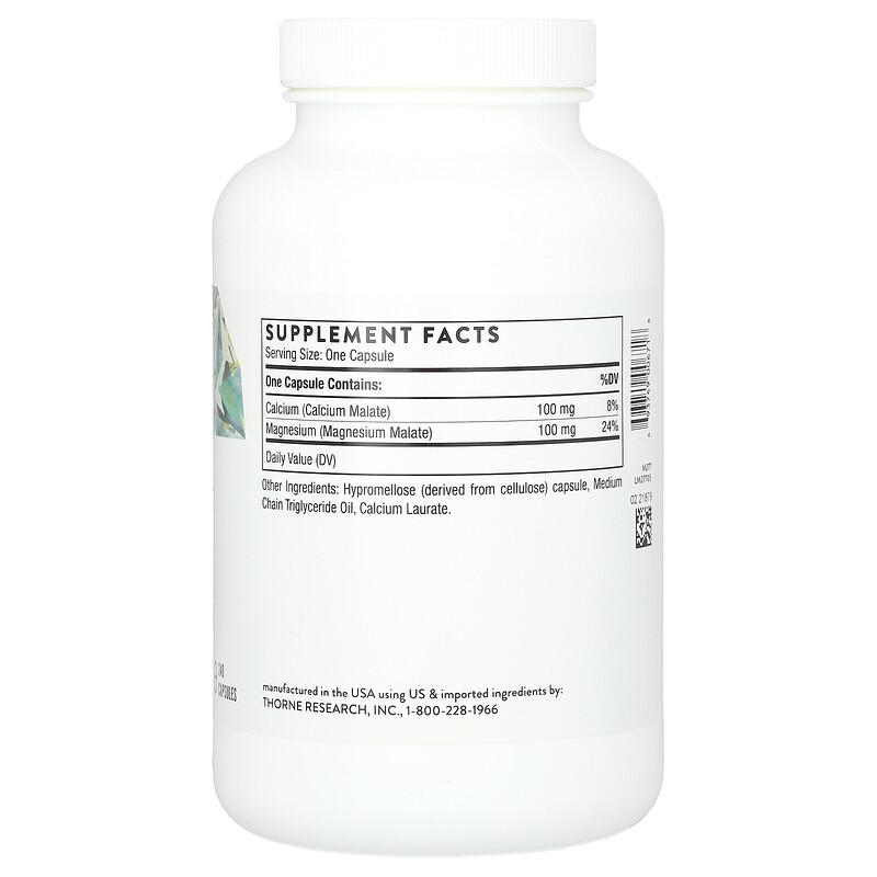Calcium-Magnesium Malate, 240 Capsules