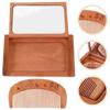 Mini Portable Folding Mirror 2 In 1 Foldable Pocket Mirror Makeup Mirror  Travel & Home Decor