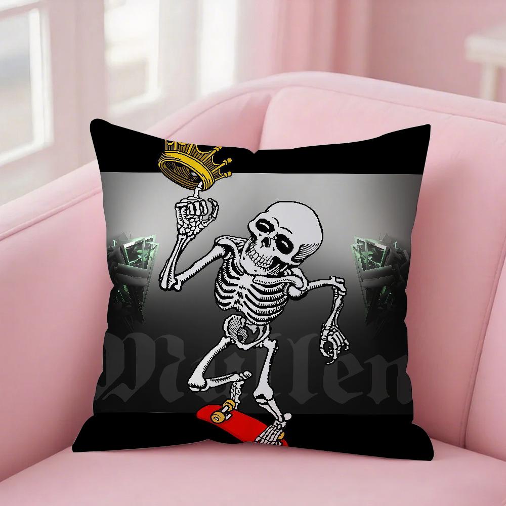 Powell P-Peraltaes Pillow Case Square Double-Sided Printing Sofa Cushion Cover Bedroom Bedside Pillowcover