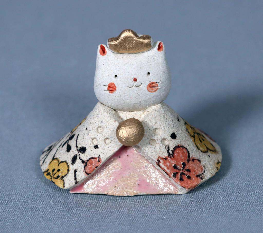 Craftsman House Peach Festival Hina Doll Peach Hina Color/Cat