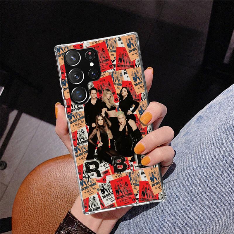 F-Fashion RBD R-Rebelde Phnoe Case for Samsung Galaxy S26 S25 Edge S23 S24 Ultra S22 Plus S21 S20 FE Unique Cover Soft Coque Gal