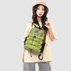 Schoolbag Dopamine Contrast Color Outdoor Activities Lightweight Small Backpack Mountain Lightweight Rope Climbing Camping Backpack