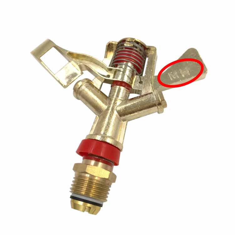 Zinc Alloy 360° Rotating Garden Sprinkler