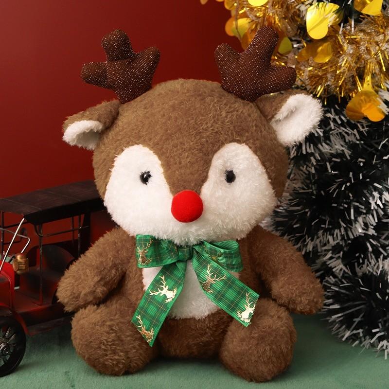 Santa Claus Plush Doll With Pp Cotton Filling For Christmas Home Decor And Collectors