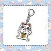Set of 6 Dandadan Turbo Babaa Acrylic Moe Dandadan Cute Bag Small Birthday Unofficial of 6 Keychains, Keychains, Goods, Maneki-neko (Lucky Cat)
