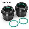 NICECNC 22MM/25MM Front Rear Wheel Spacers Hub Collars For Husqvarna TC125 TC250 TX300 FC350 FC250 FC450 FX350 FX450 2017-2022