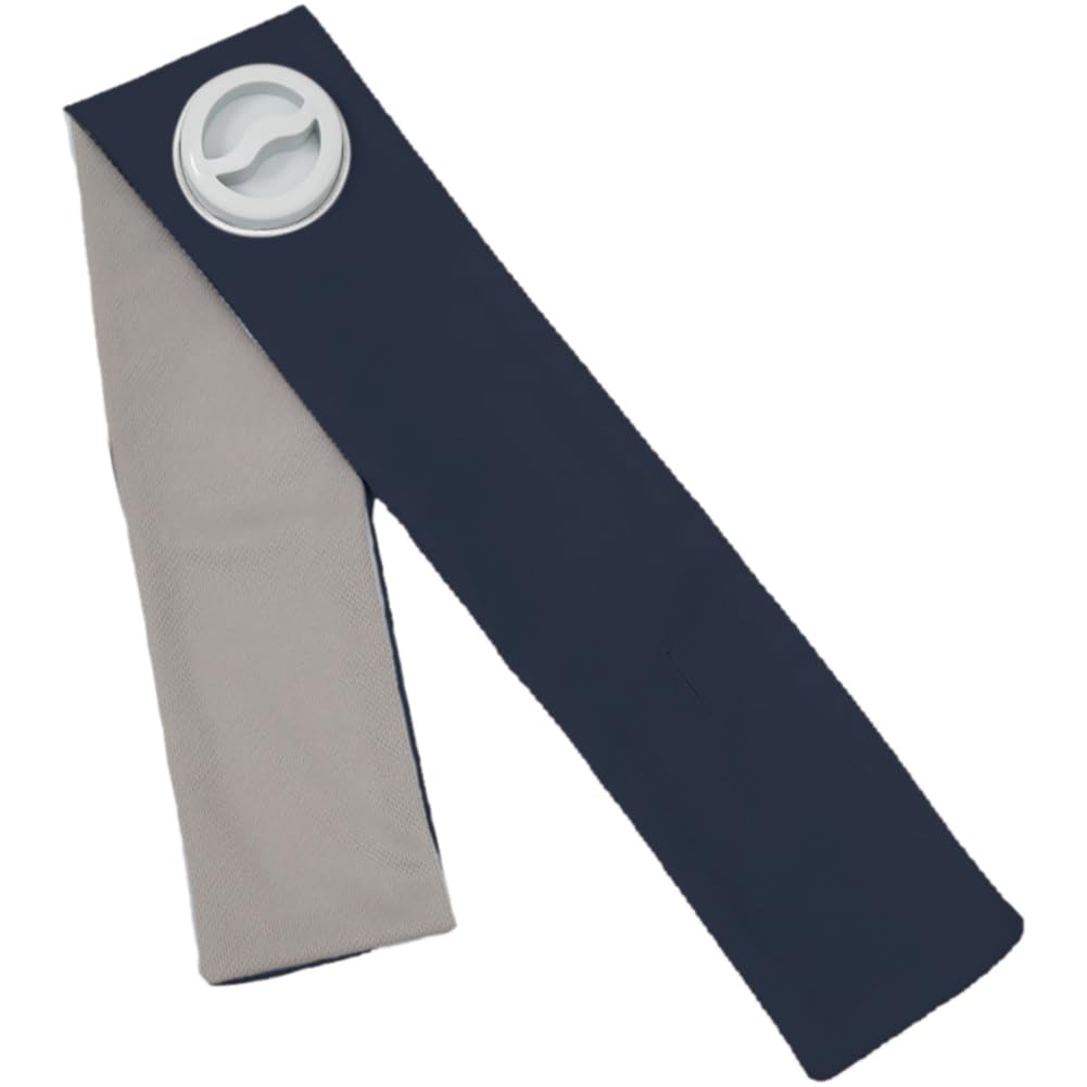 

Alphax Neck Cooling Ice Regular Navy Pack, Wrap-Around Fit, Size,