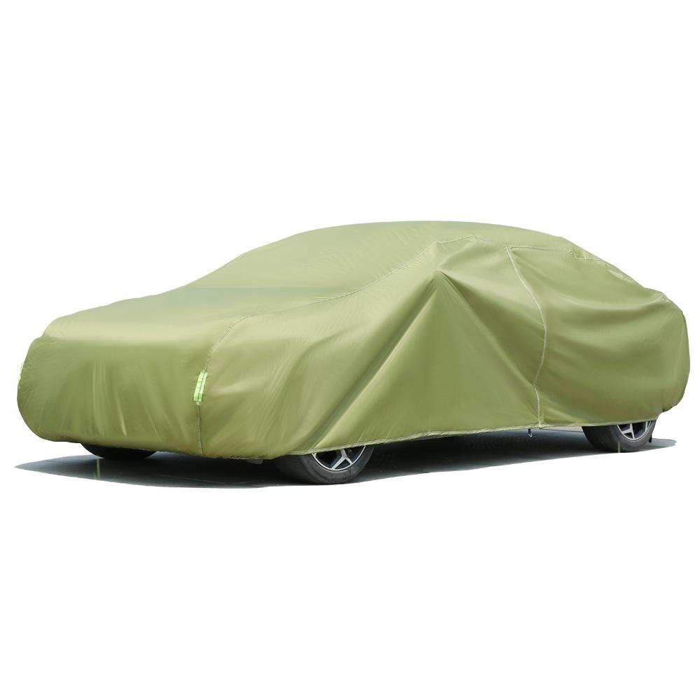 In-Stock 210D Oxford Full Car Cover - Sun & Rain Protection, Dust Resistant