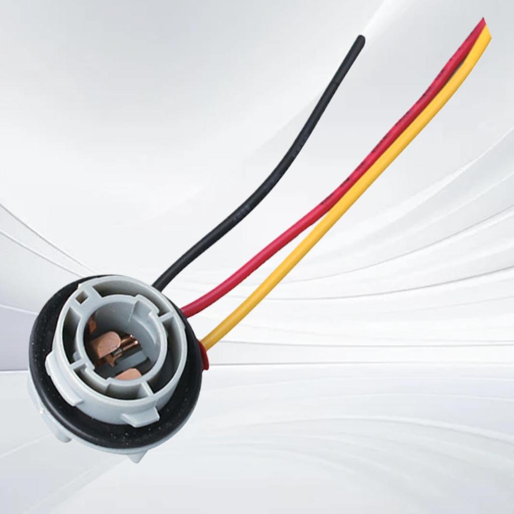Gevrkjenp LED Socket Bulb, LED Bulb Socket | Car Bulb Socket Auto Brake Bulb