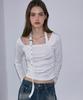 ROSEFRANTZ Eyelet Belt Long Sleeve [White]