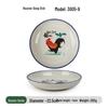 Yujia Melamine Rooster Design Commercial Bowls