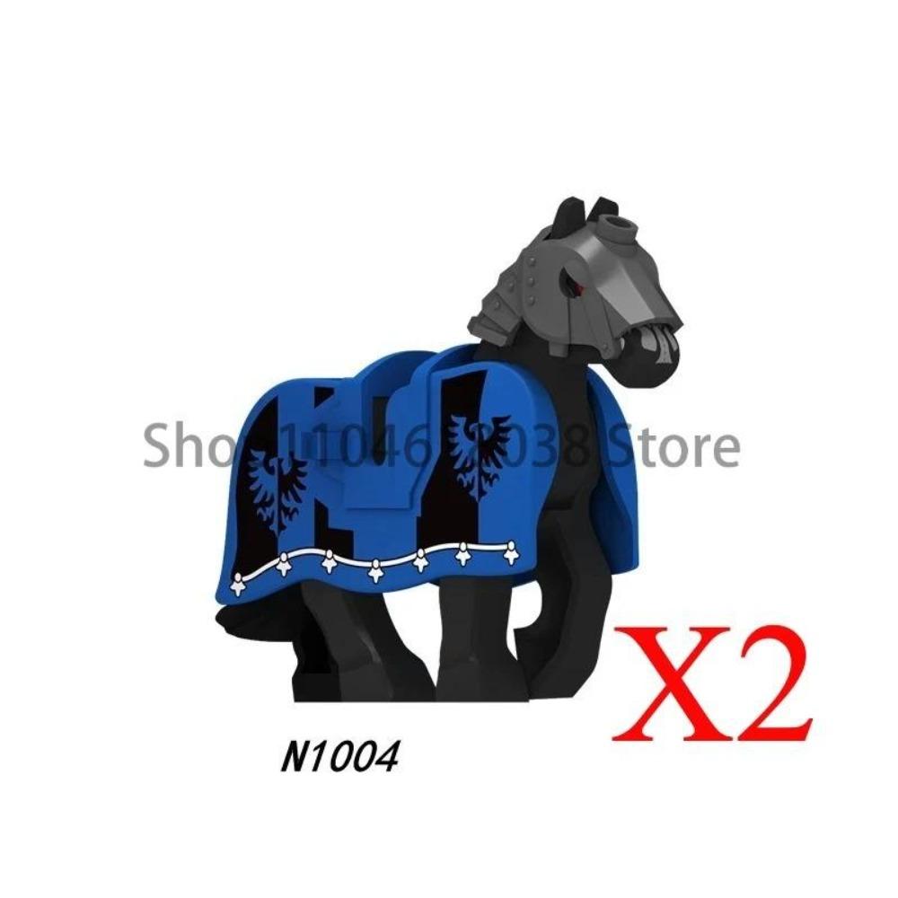 Zielony Smok Rycerze Kruk Tarcza Figurki Akcji MOC Średniowieczni Starożytni Rycerze Scena Klocki Kreatywne Zabawki dla Dzieci