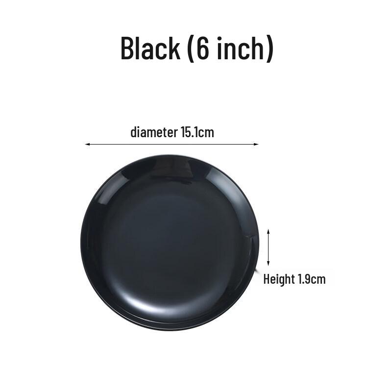 Melamine Imitation Porcelain Dinner Plate Set