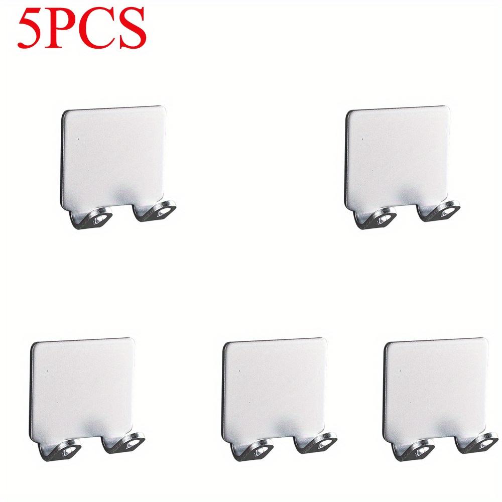 

Razor Rack with Self-Adhesive Hooks Wall Mounted Shower Storage Aluminum Organizer Towel Rack No Hole Single Plug Bathroom Hooks