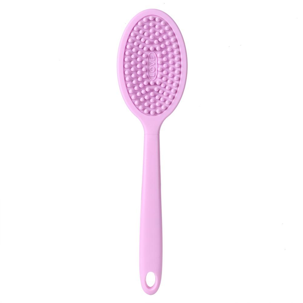PP Silicone Body Scrubber Brush Multi-Functional Shower Cleaning Brush Bath Brush Kitchen Cleaning