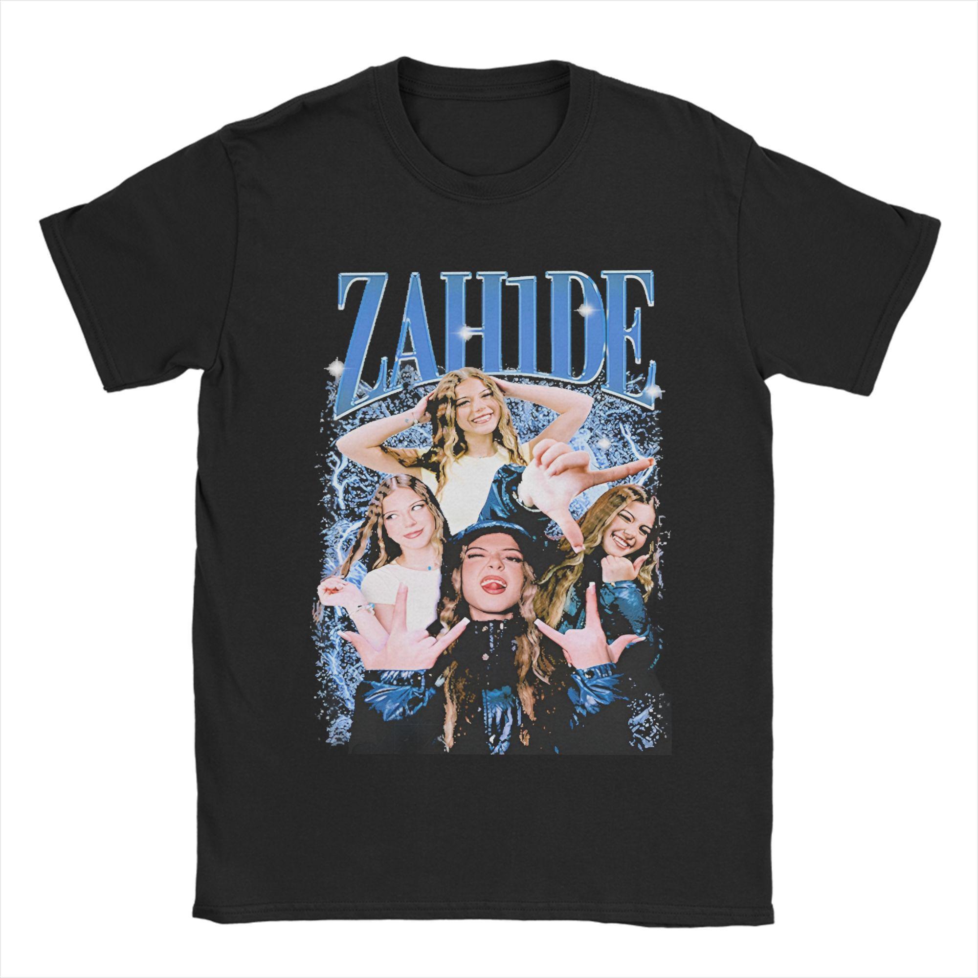 

Retro Zahide Bootleg Merch Men Women T Shirt 100% Cotton Tee Graphic Printed T-shirt Clothes 5XL різнокольоровий
