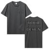 Custom T Shirt Make Your Design Logo Text Print Tshirt Personalized Gift Customized Front And Back Logo Text Photos Tees Tops