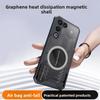 For ZTE Nubia Red Magic 11 Air Case Hard Heat Dissipation Magnetic Protective Back Cover Case For Red Magic 11 Air Phone Shell