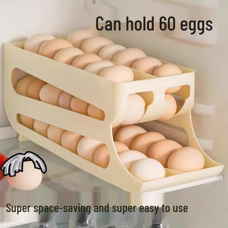 Rolling Egg Dispenser & Storage Box