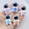 5pcs/10Pcs New Cute Resin Cartoon Astronaut  Series Flat Back Scrapbooking DIY Jewelry Craft Decoration Accessories