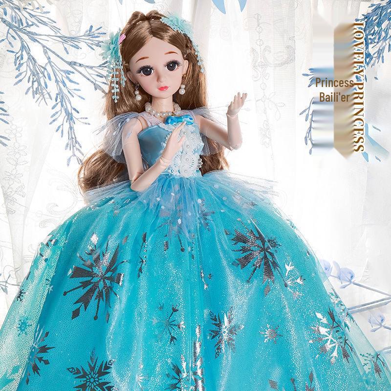 60cm Princess Dress-Up Doll Set for Girls - Perfect Birthday Gift