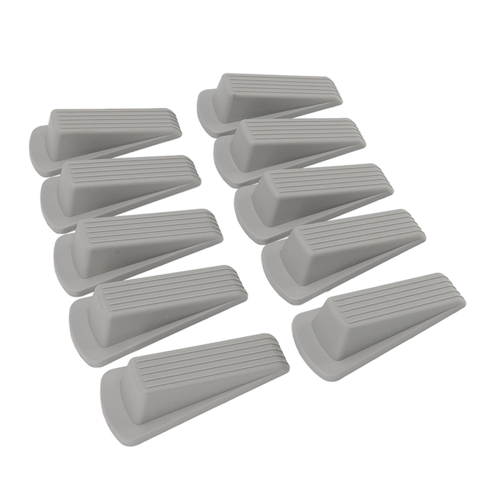 

10 шт. Стопоры для дверей Толстые Гибкие Противоскользящие Прочные ТПР Высокая Устойчивость Дверной Клин для Дома