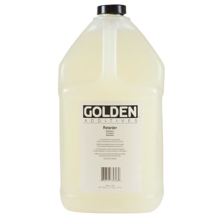 Médium acrylique dorée : Ralentisseur 378ltr