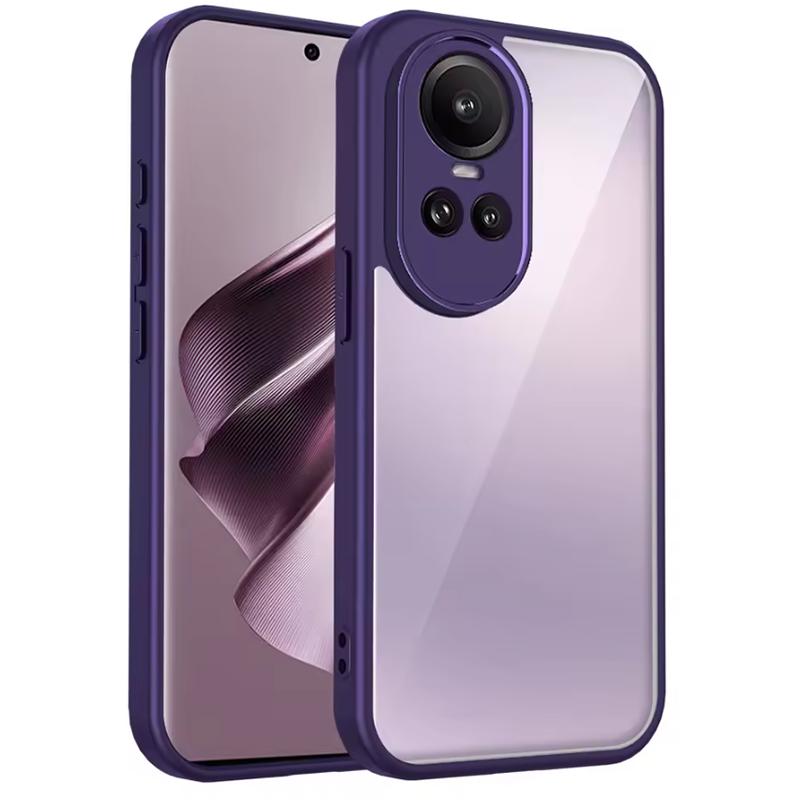 

For Oppo Reno 10 5G Case OPPO Reno 10 Pro Phone Case CPH2531 Cover Cushion Shockproof Silicon Bumper Clear Matte Back Cover Hard OPPO Reno10 Pro