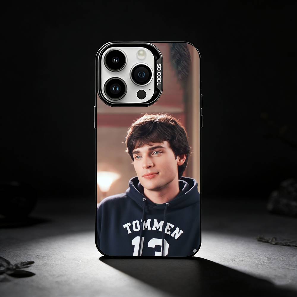 Tom welling Phone Case For iPhone 17,16,15,14,13,12,11 Plus,Pro Max,XS,Colored silver phone case iPhone14ProMax