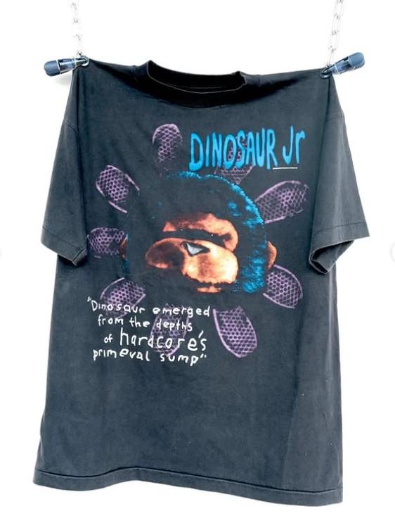 Dinosaur Jr band 90s Retro style Black T shirt Graphic tee 90s Unisex T-Shirt S