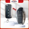 Yocasty Capa de Chave Remota Dobrável Porta-Chaves 3 Botões Para Bentley Continental Gt Flying Spur 2005- Kr55Wk45032
