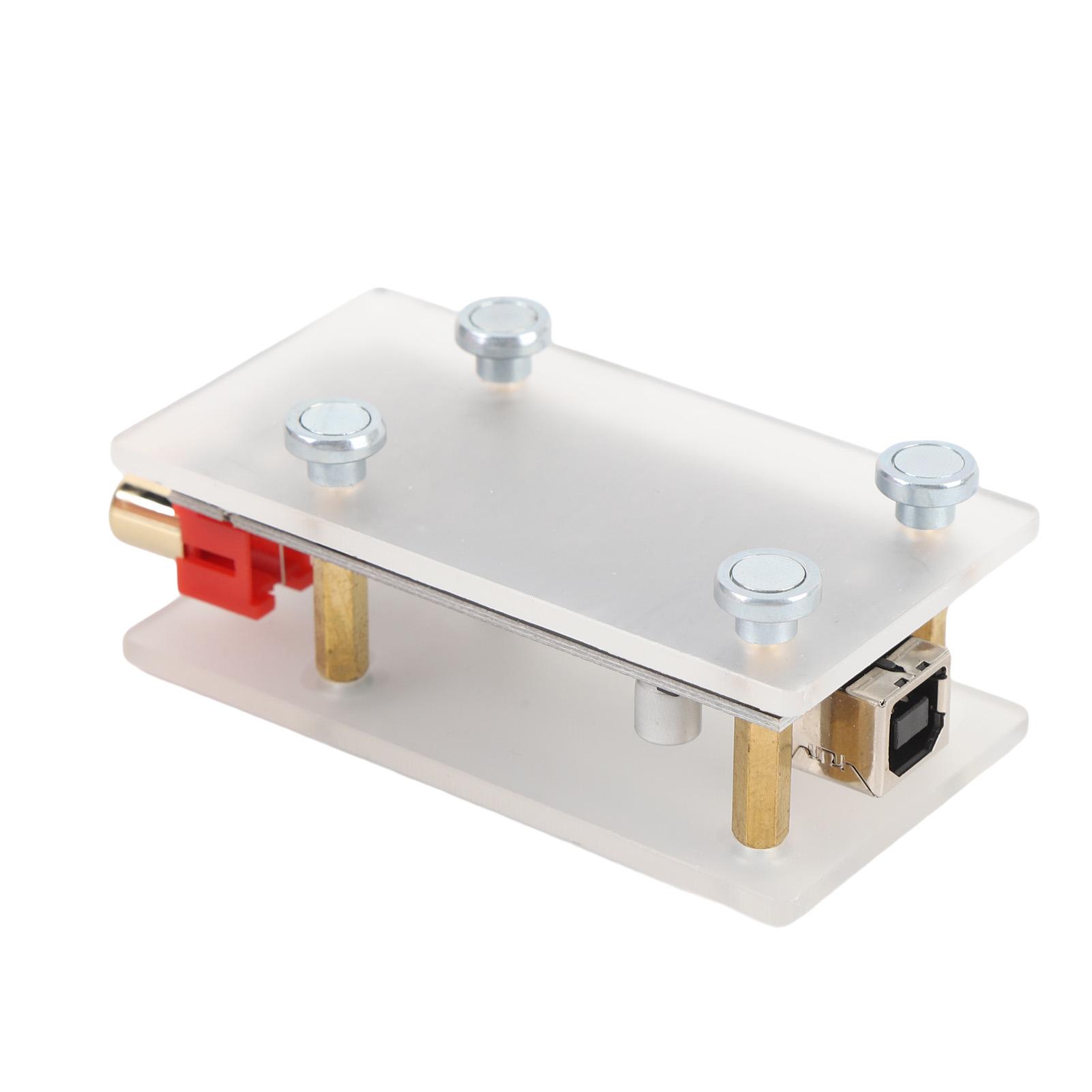 

5V USB to Analog Coaxial Optical Sound Decoder USB Connection Premium Decoding, 3 Output Modes for Amplifier Effector Equalizer Mixer with Versatile