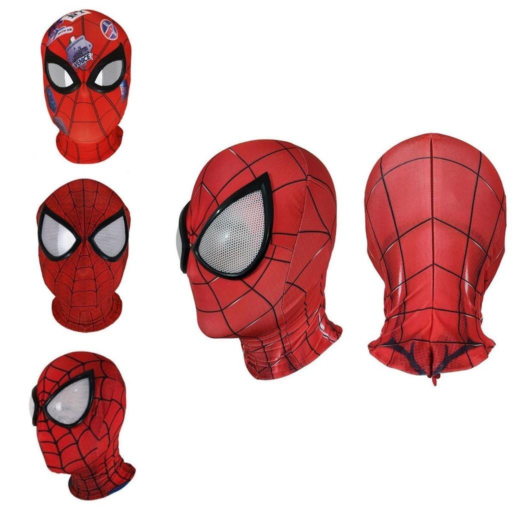Soft And Comfortable Spiderman Spider Man Miles Morales Full Head Mask For Adults