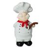 Chef Resin Figurine Ornament Modern Decorative Collectible Decor for Table Kitchen Counter