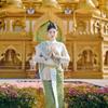 Flower Thai Hair Sticks Ancient Golden Hair Fork Antique Thai Metal Leaves Hairpin  Daily
