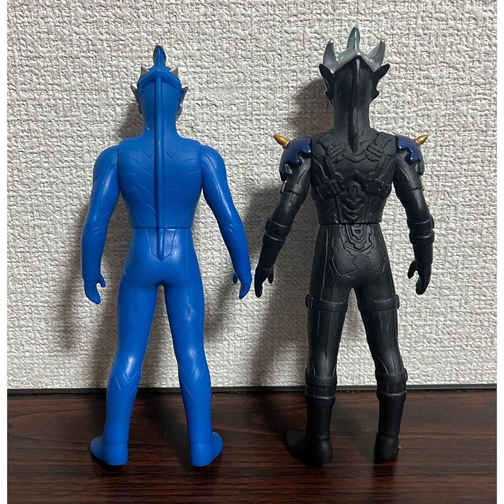 Used Ultra Monster Series Ultraman Tregear Early Style Lube Taiga Ultraman R/B Soft Vinyl