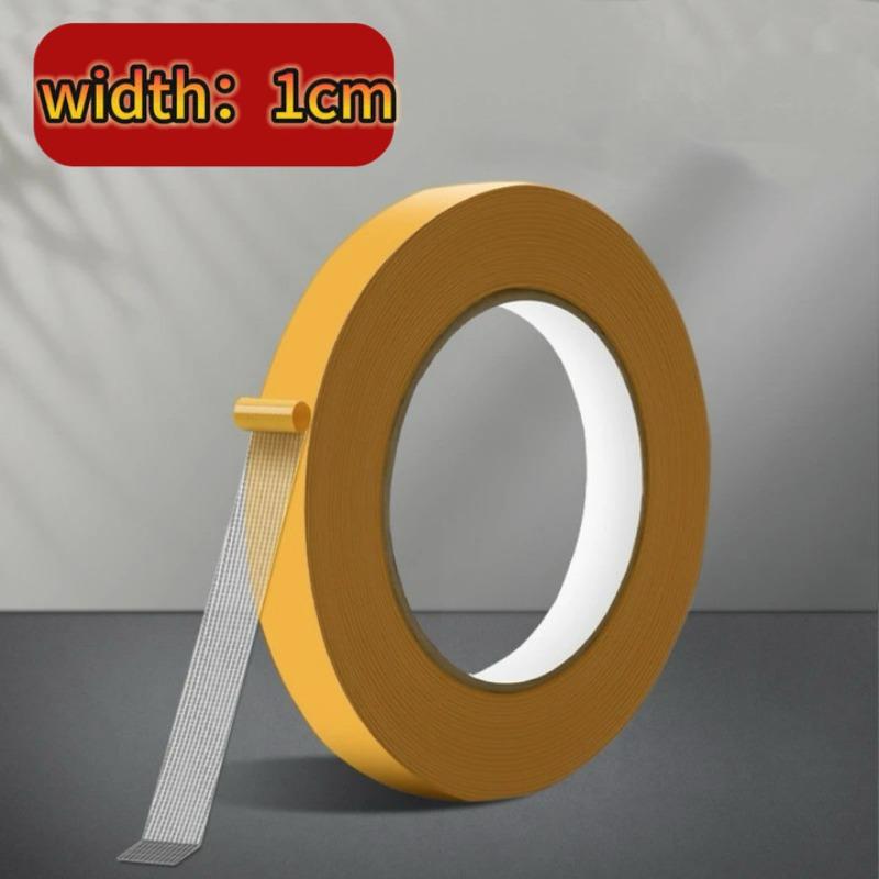 Doppelseitiges Stoffbasisband Transparentes Schwerlast Selbstklebendes Netz Befestigungsbänder Wasserdicht Hohe Viskosität Teppichaufkleber