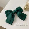 Oversized Bow Clip for Back of Head, Velvet Christmas Hair Claw, Large Hair Clips for Women, Elegant Bow Hair Accessories
