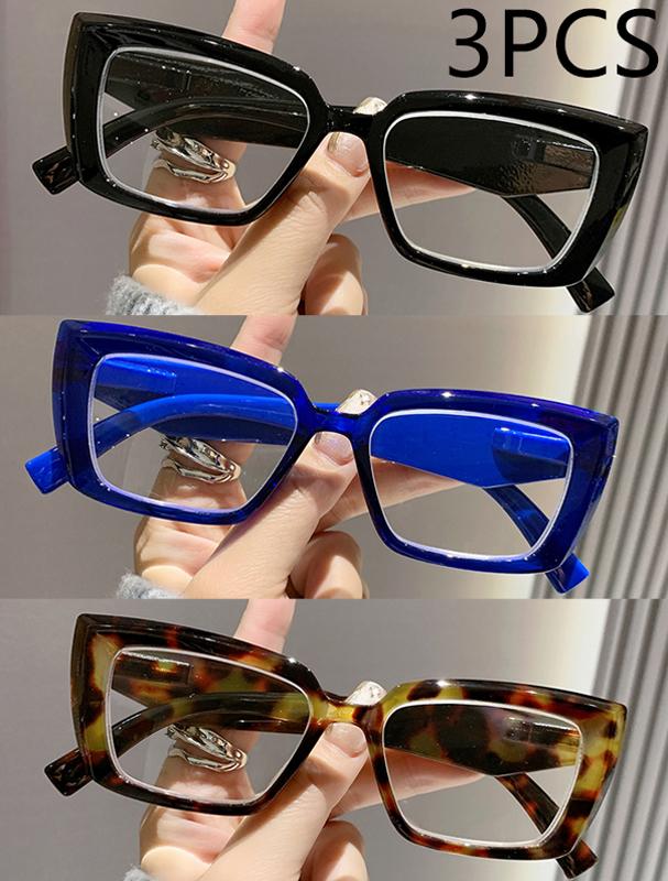 1/2/3PCS Cat-eye Reading Glasses Fashionable Simple Versatile For Middle-aged Elderly People 2319