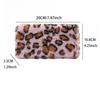 Fashion Zero Wallet Multifunctional Leopard Print Card Bag Portable Large Capacity Purse