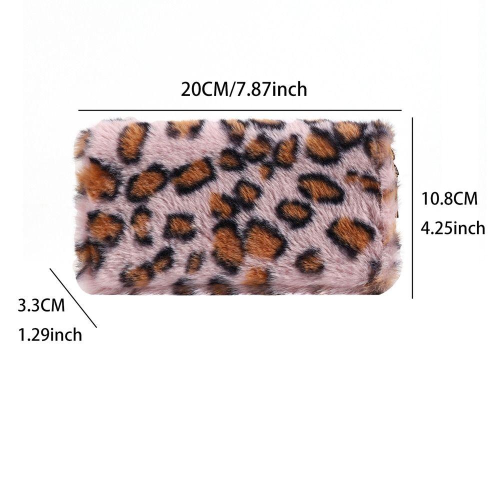 Fashion Zero Wallet Multifunctional Leopard Print Card Bag Portable Large Capacity Purse